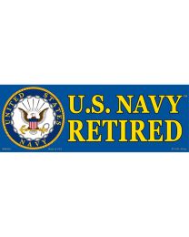 STICKER-U.S. NAVY,RET