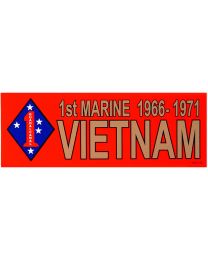 STICKER-VIETNAM,001ST MARINE