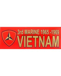 STICKER-VIETNAM,003RD MARINE