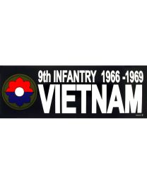 STICKER-VIETNAM,009TH INF DIV