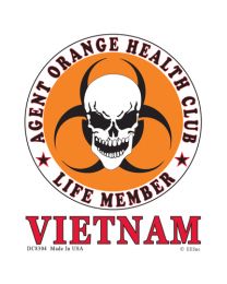 STICKER-VIETNAM,AGENT ORANGE