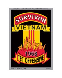 STICKER-VIETNAM,SURVIVOR