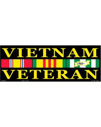 STICKER-VIETNAM VETERAN