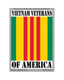 STICKER-VIETNAM,VET.RBN