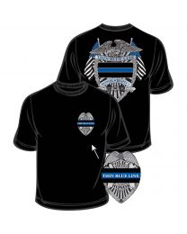 TEE-POLICE,THIN BLUE LINE