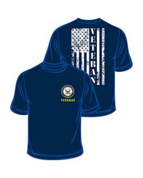 TEE-US NAVY VET FLAG